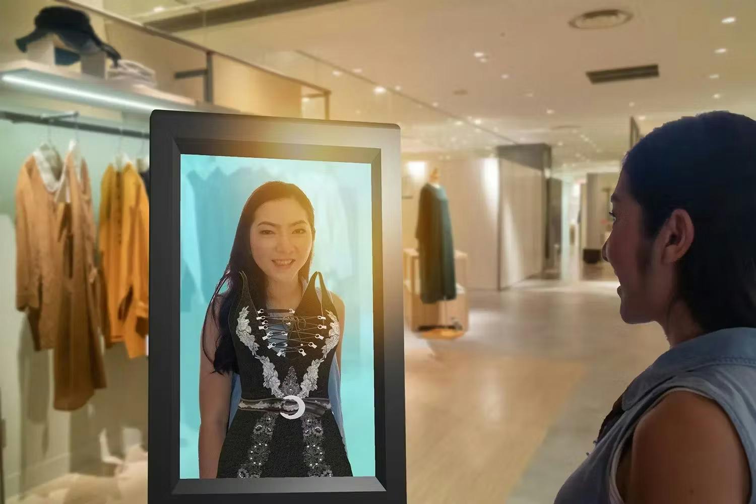 Augmented reality dressing room