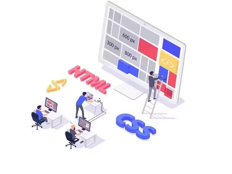 HTML and CSS diagram
