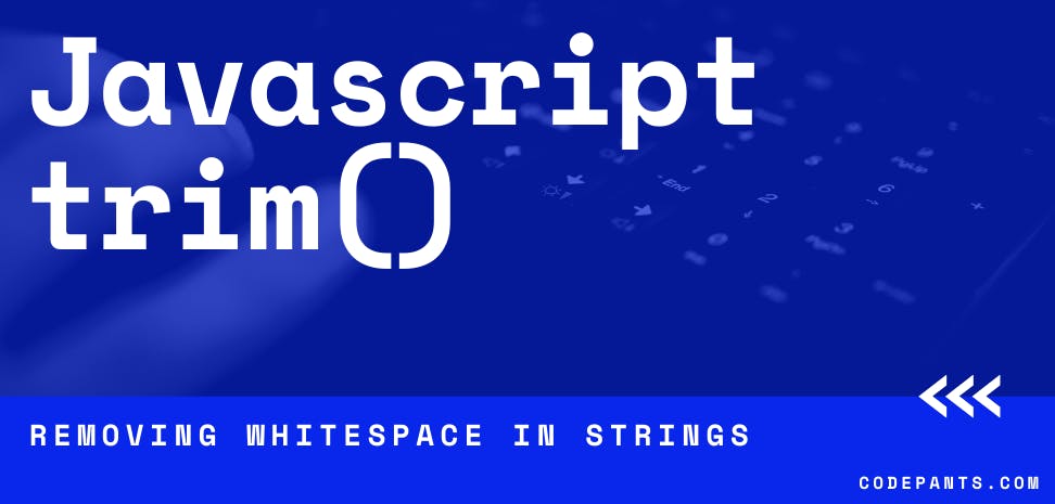 Trim Whitespace In Javascript