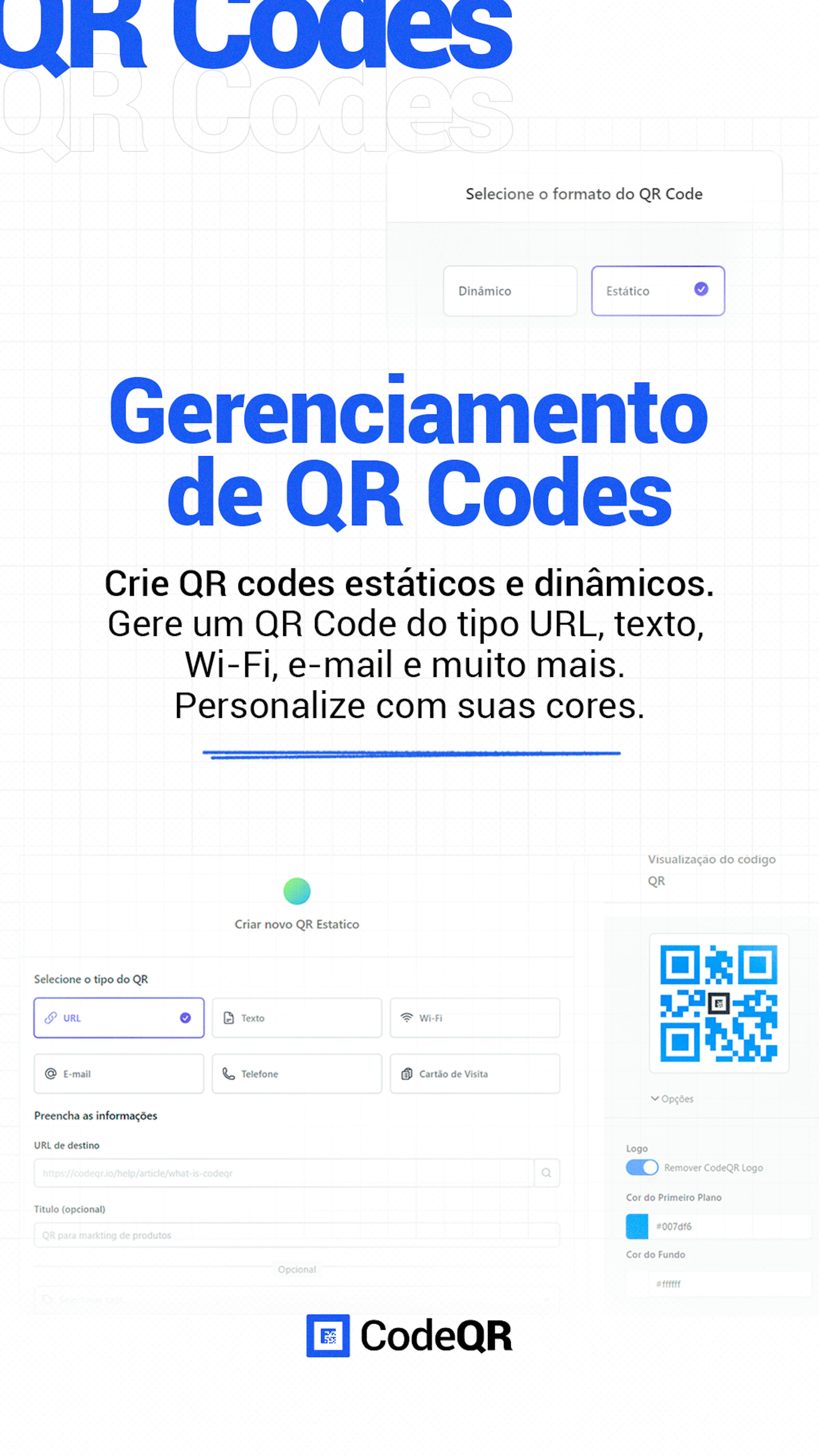 Gerenciamento de QR Codes