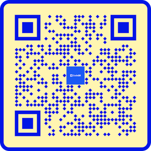 QR Code with customized visual appearance