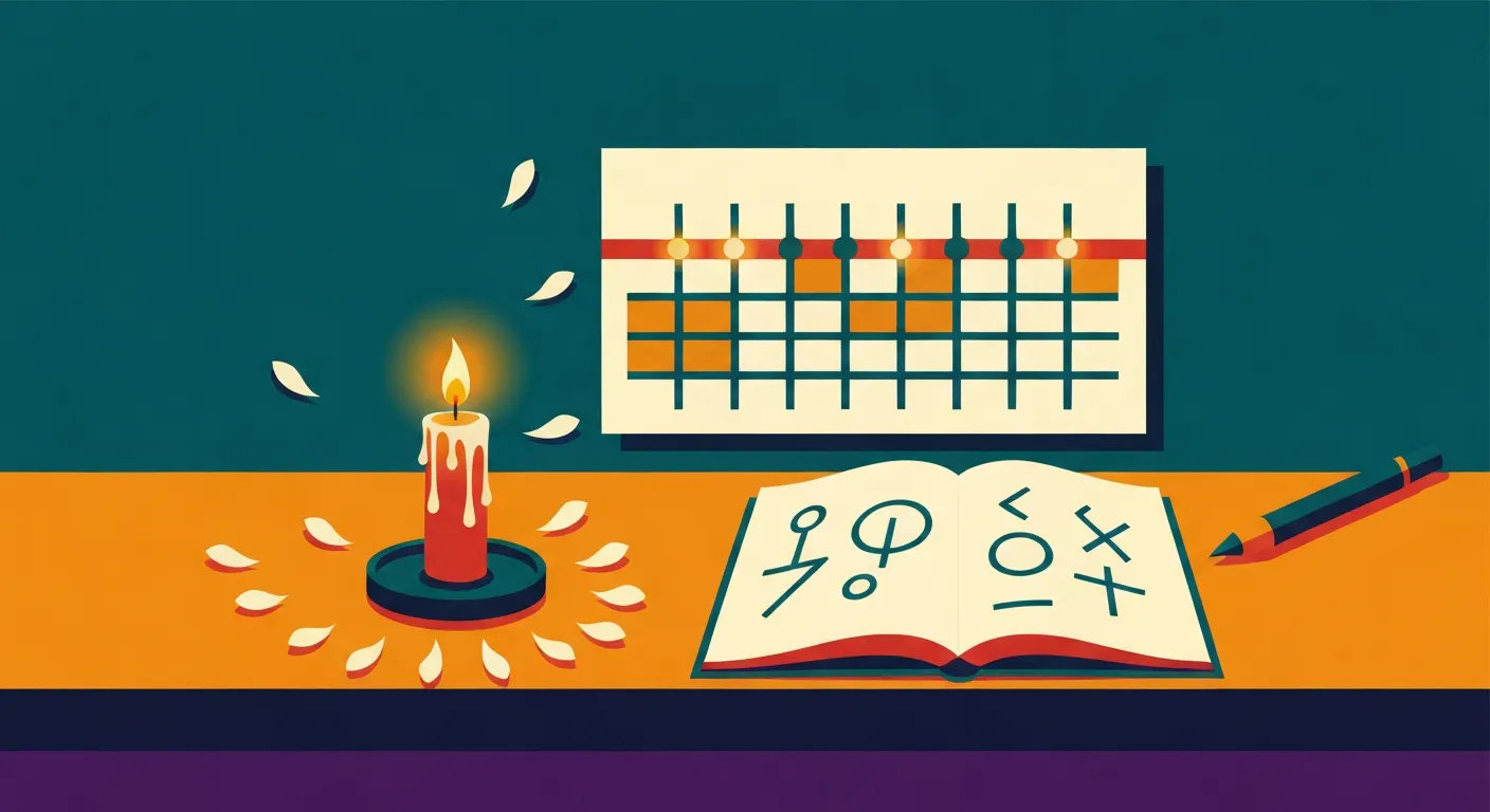 Flat vector illustration showing the history of JavaScript and its rapid creation