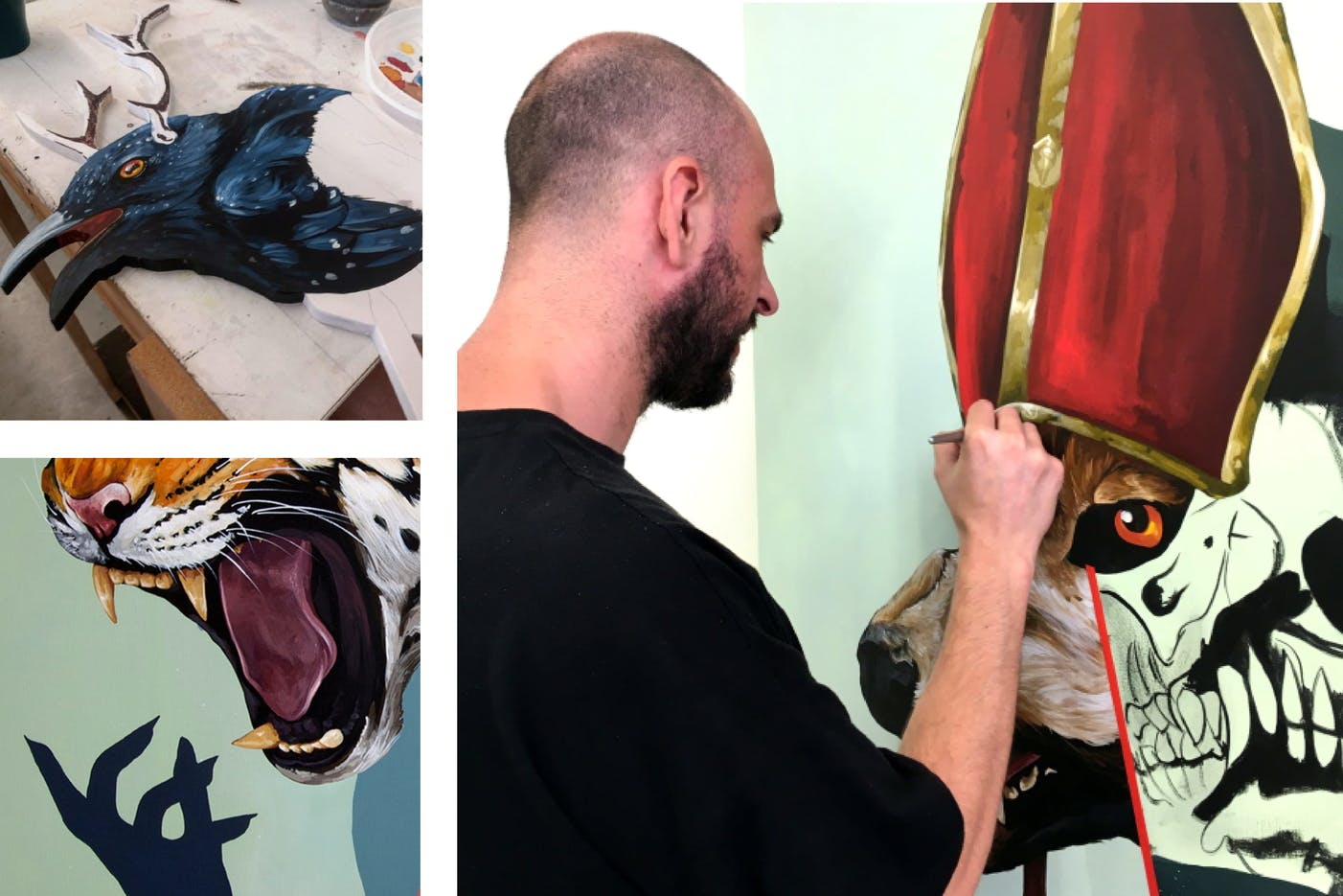 Artist-Residency-Berlin-coGalleries-Studio-Artwork-George-Hambov copyright aucreativenetwork