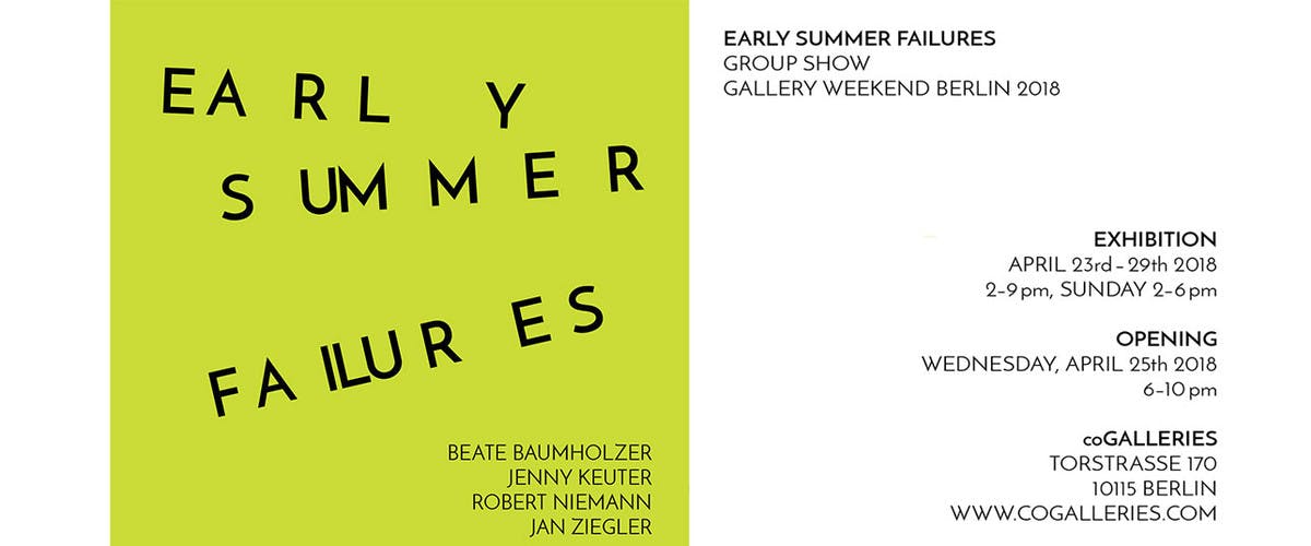 Gallery Weekend Berlin Exhibition