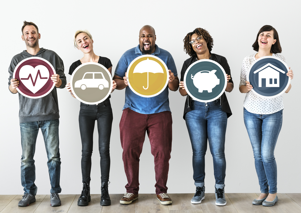 students celebrating