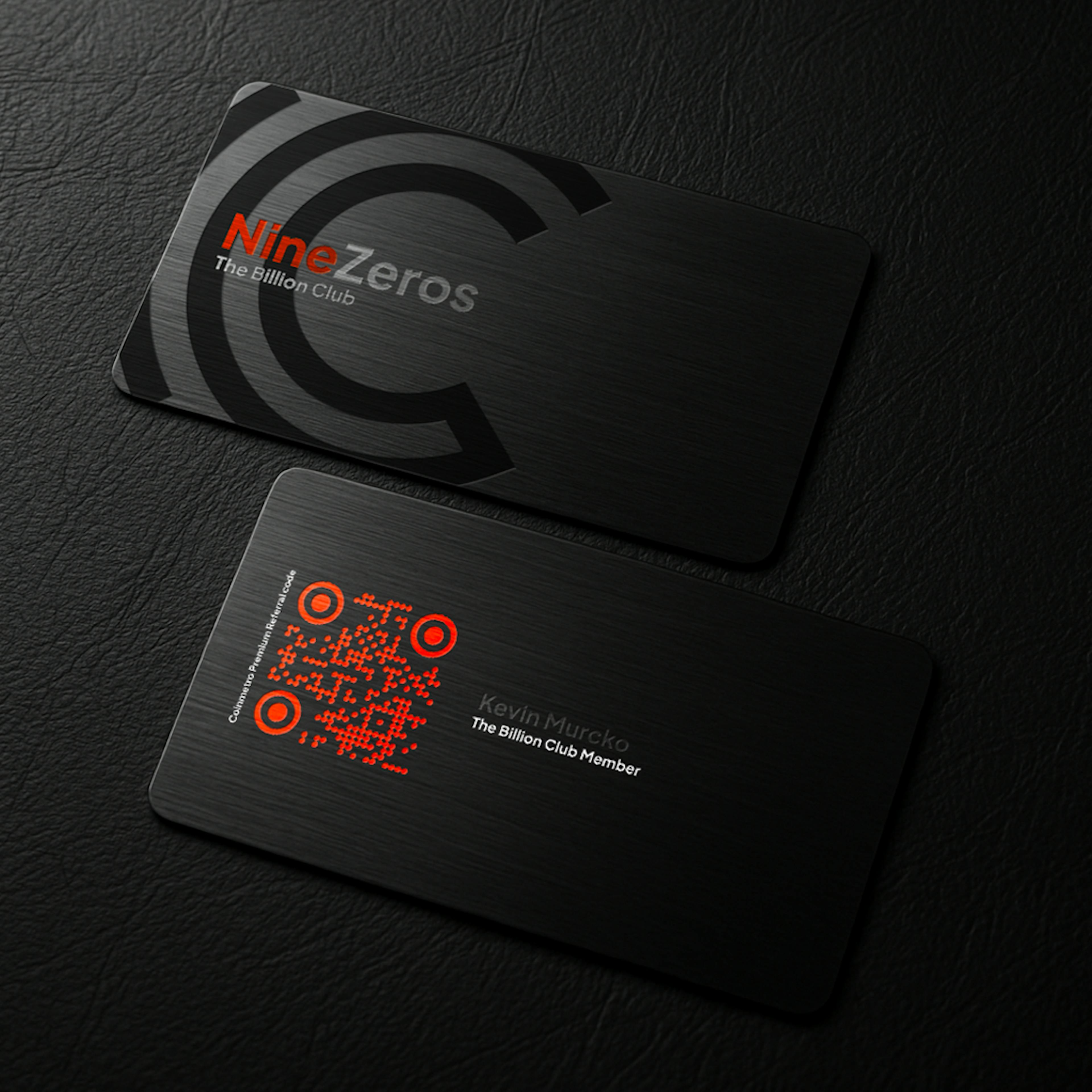 NineZeros Billion Club Cards