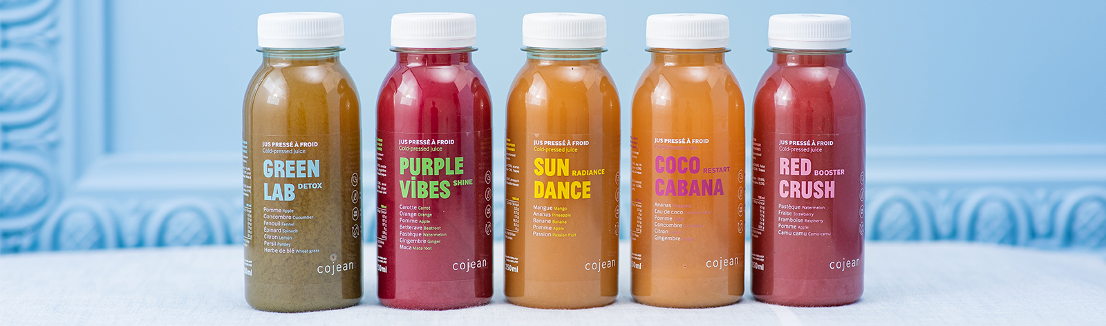 Nos recettes exclusives de Jus cold pressed Cojean Cojean