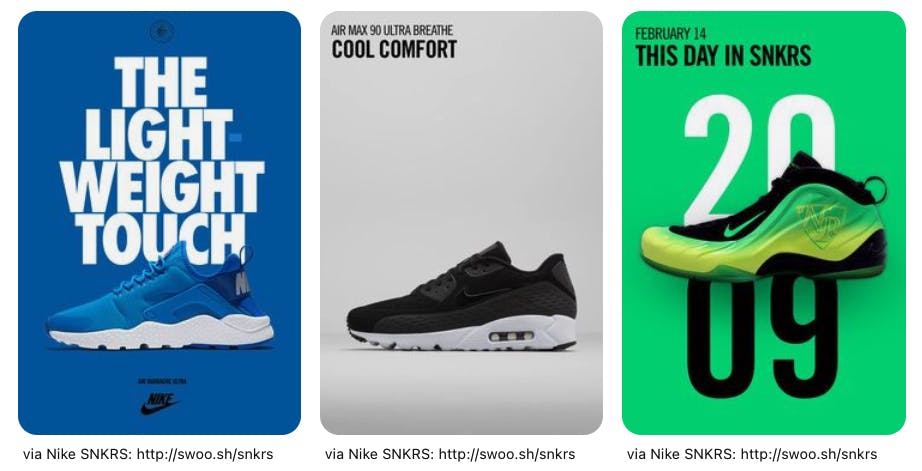 Nike branded links