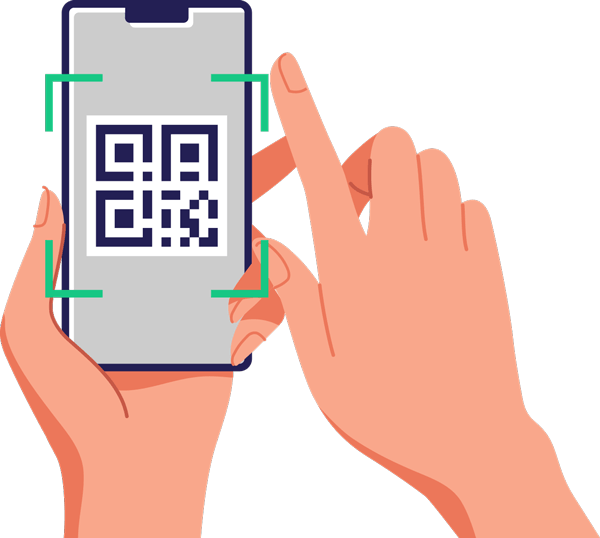 scanning QR-code