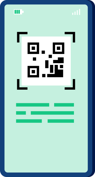 Phone QR-code