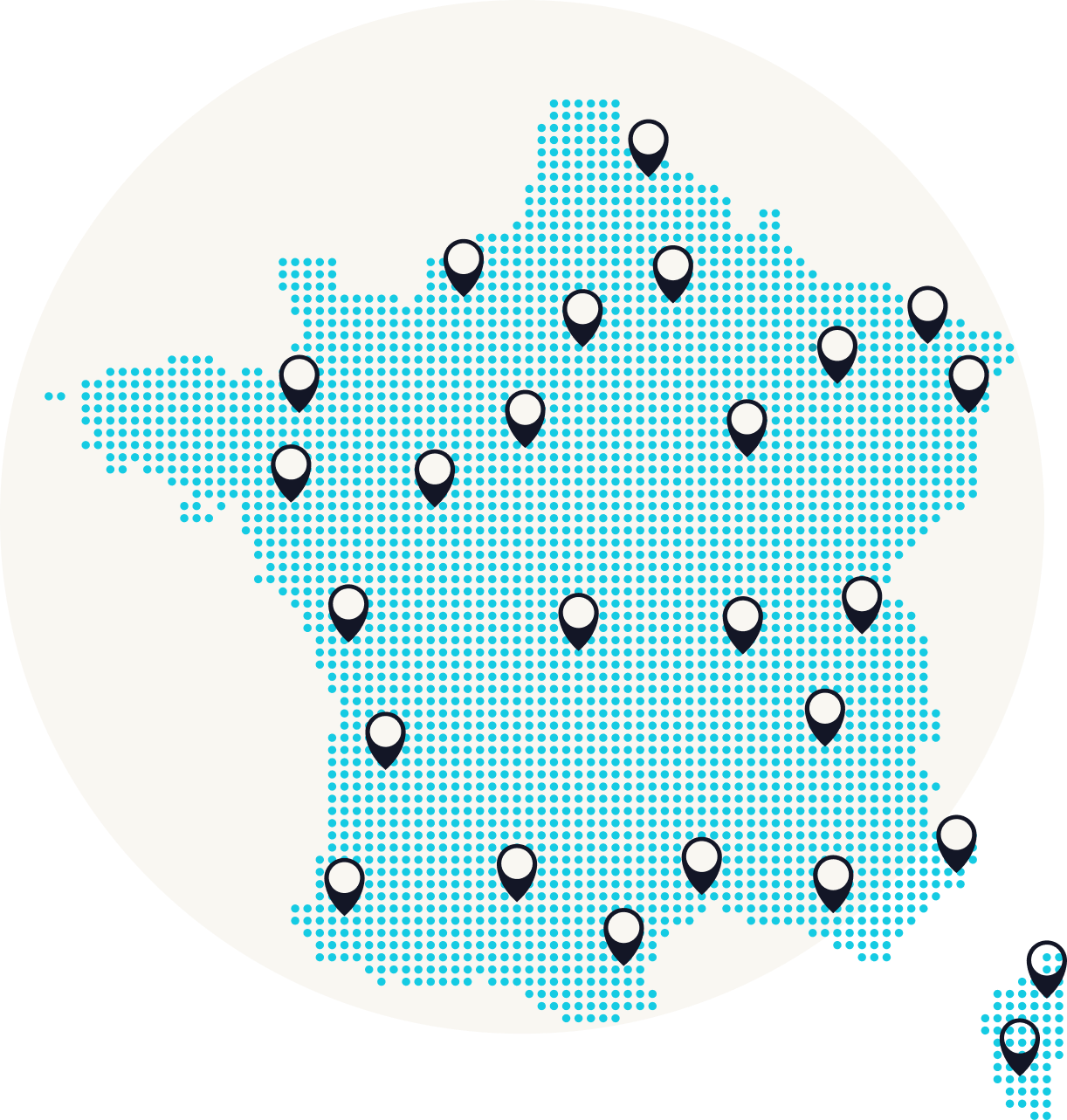 icone carte de france