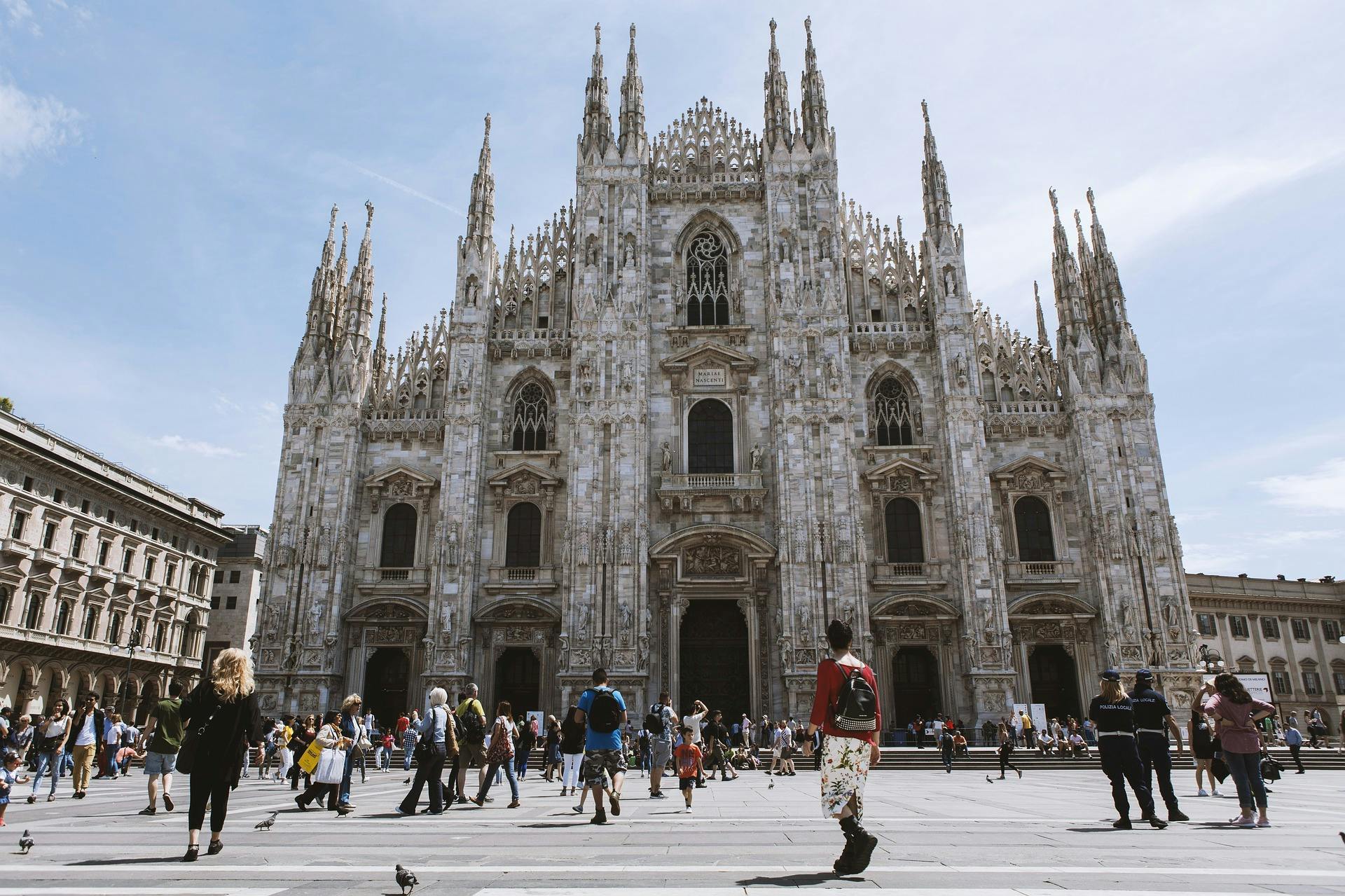 Milan's Duomo, photo by Pixabay