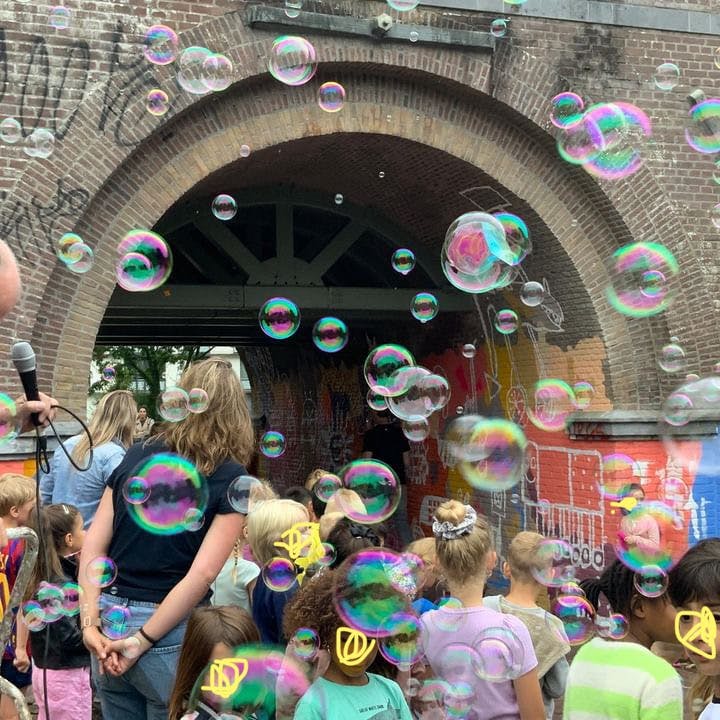 Opening van de tunnel