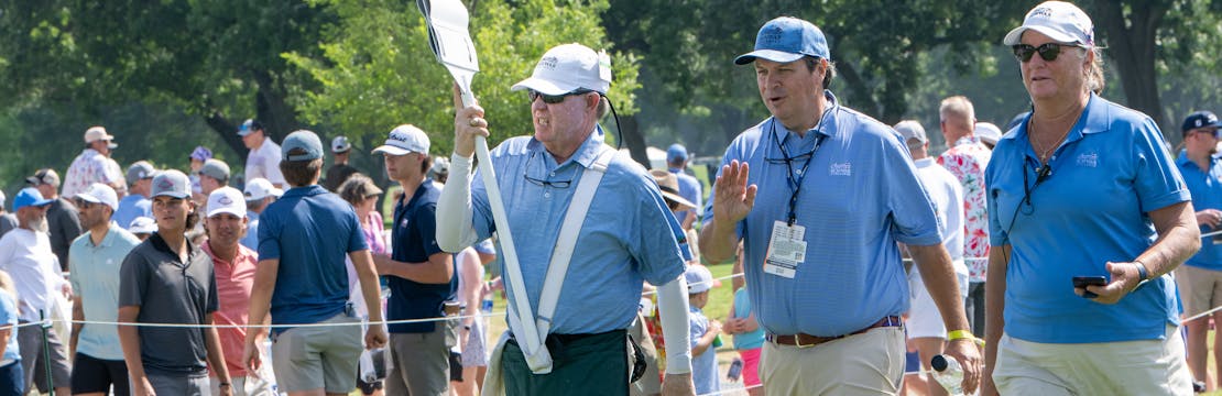 3 Men Walking Volunteers
