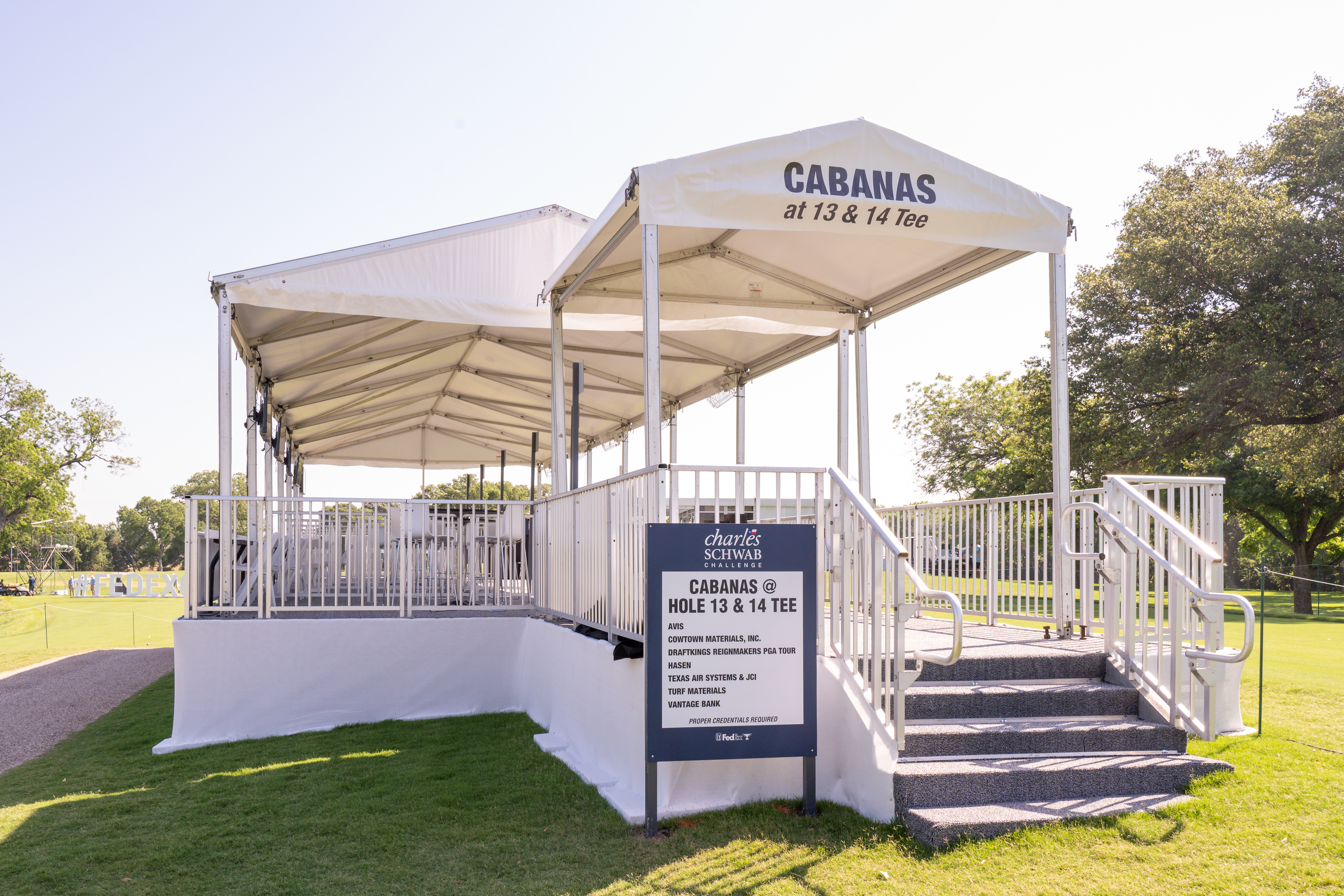 Cabana Entrance