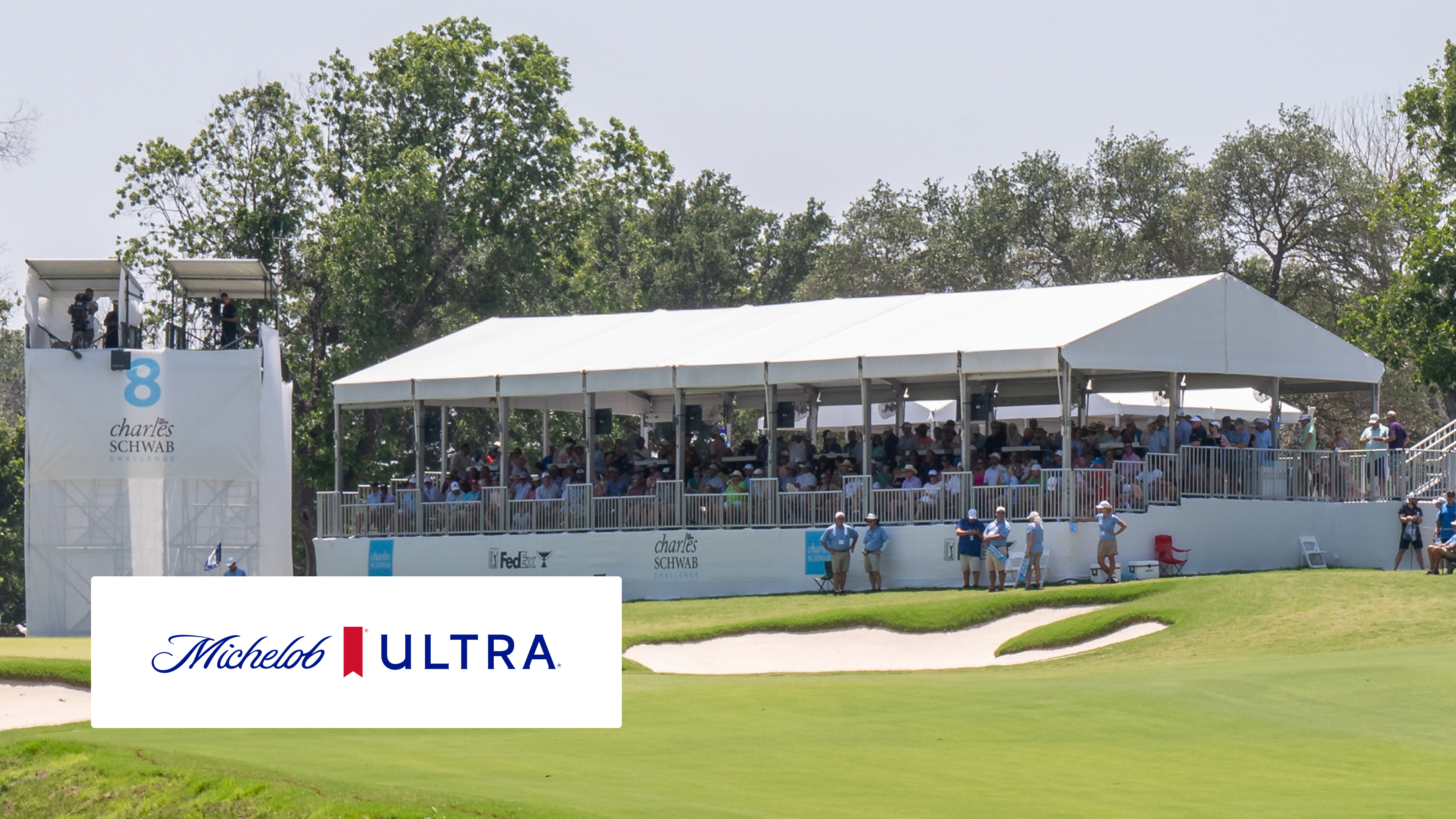 Villages exterior tent view