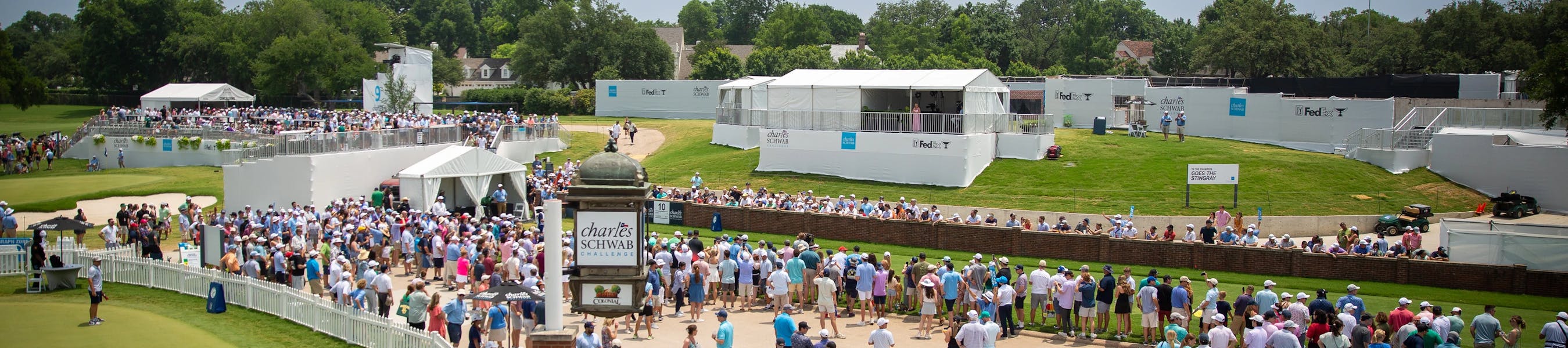 wide shot at 10 tee box