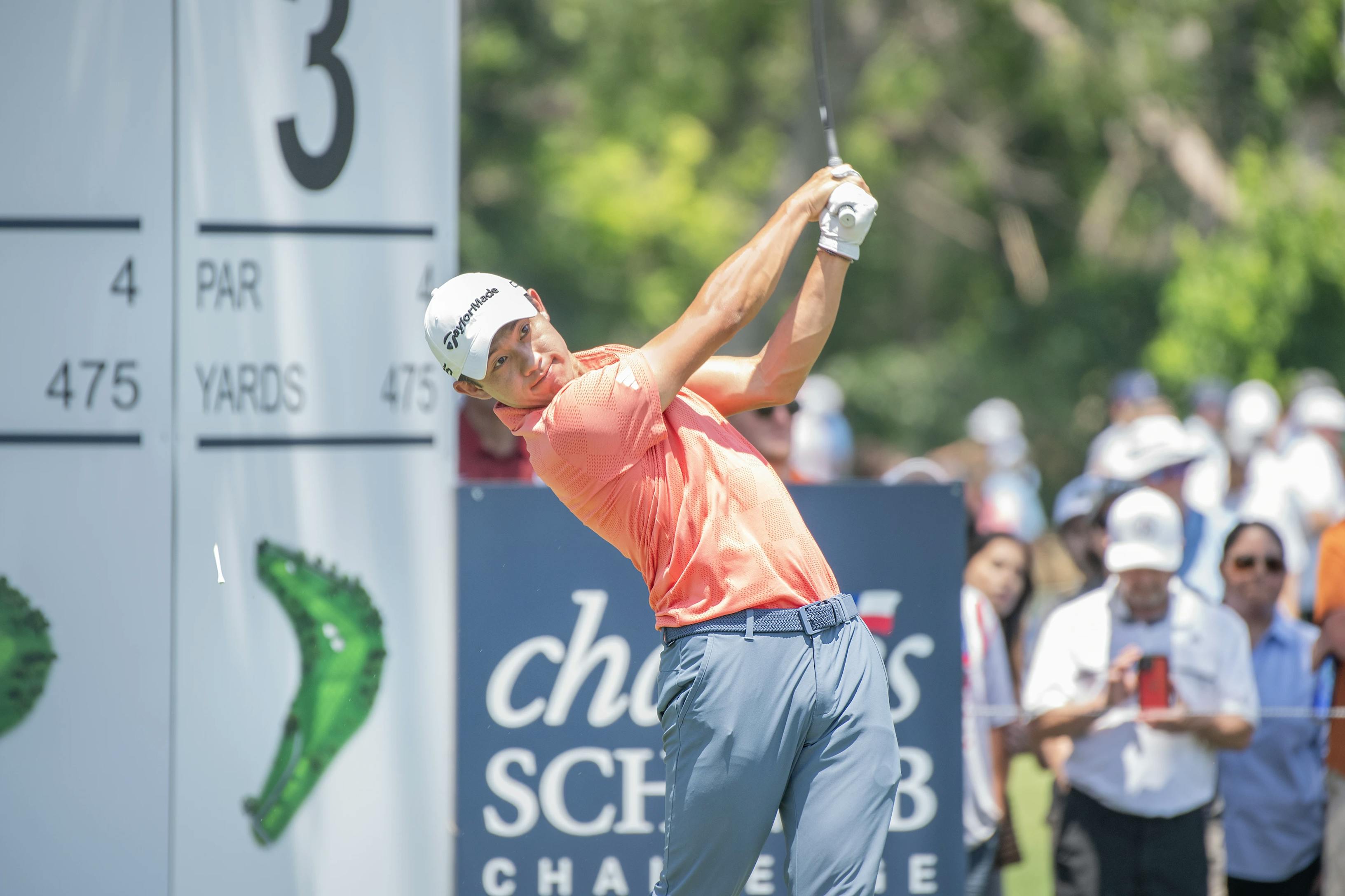 golfer swinging