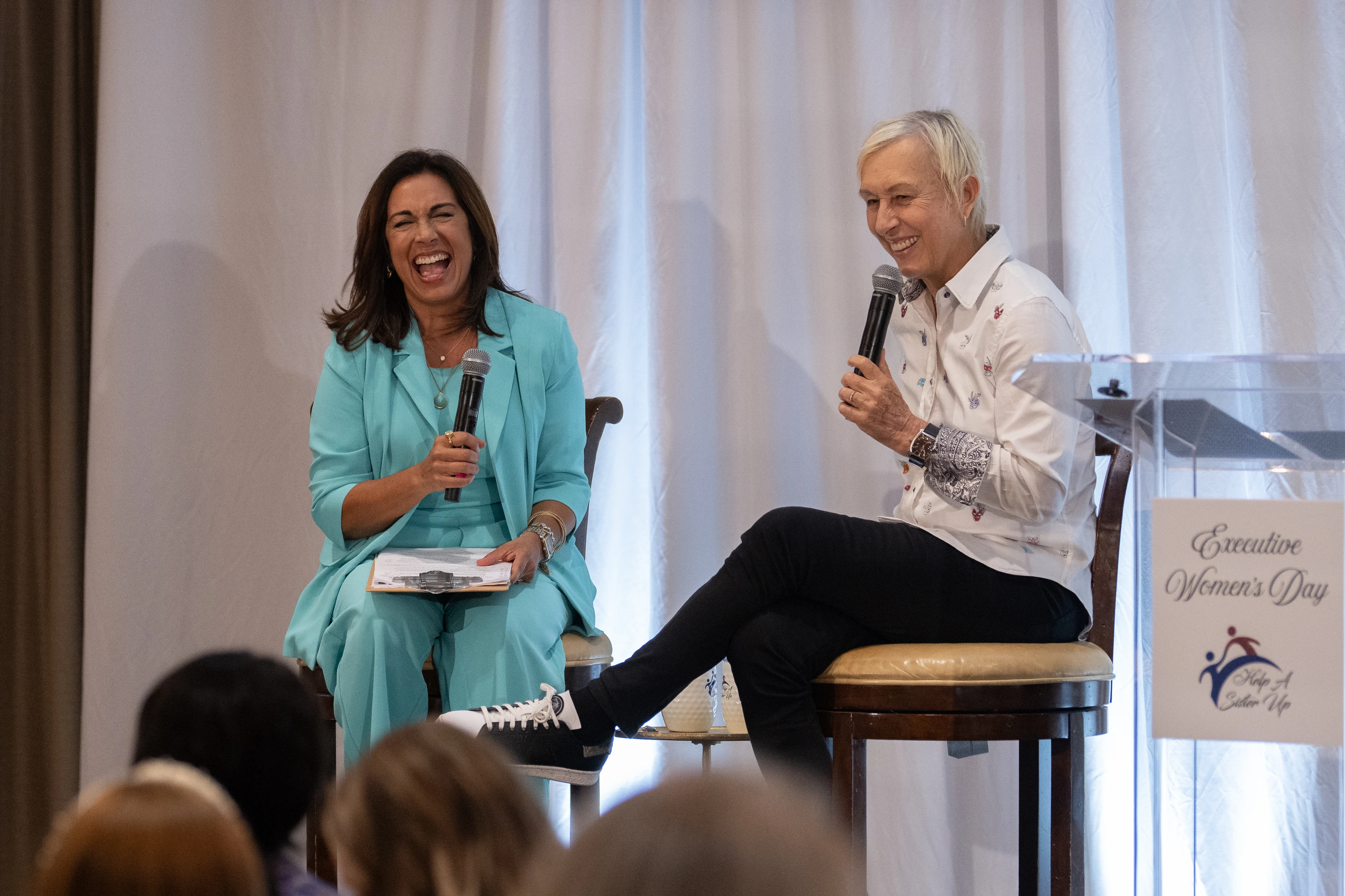 Two Women at Executive Women's Day