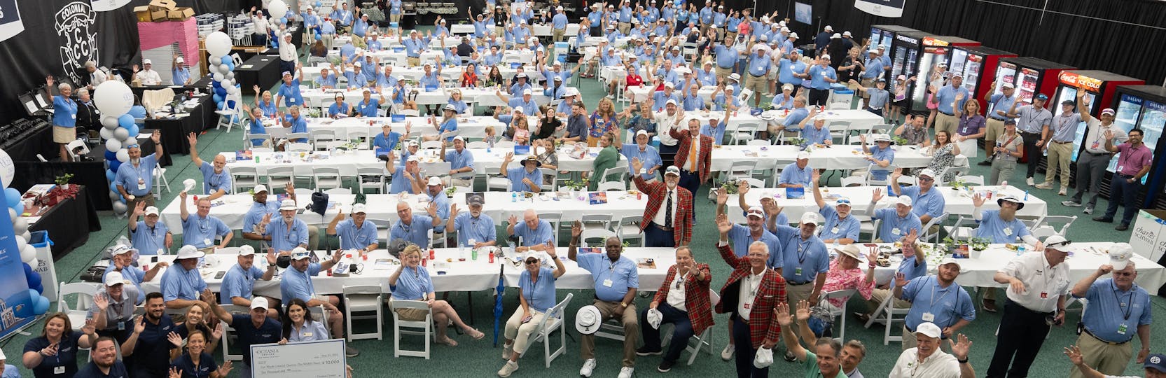 Volunteers in Room