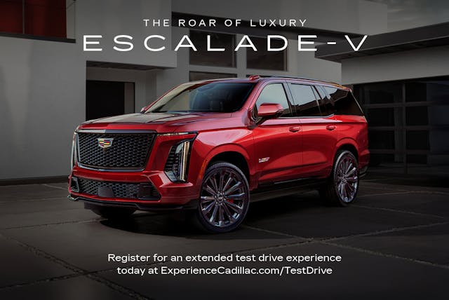 2025 Cadillac Escalade V