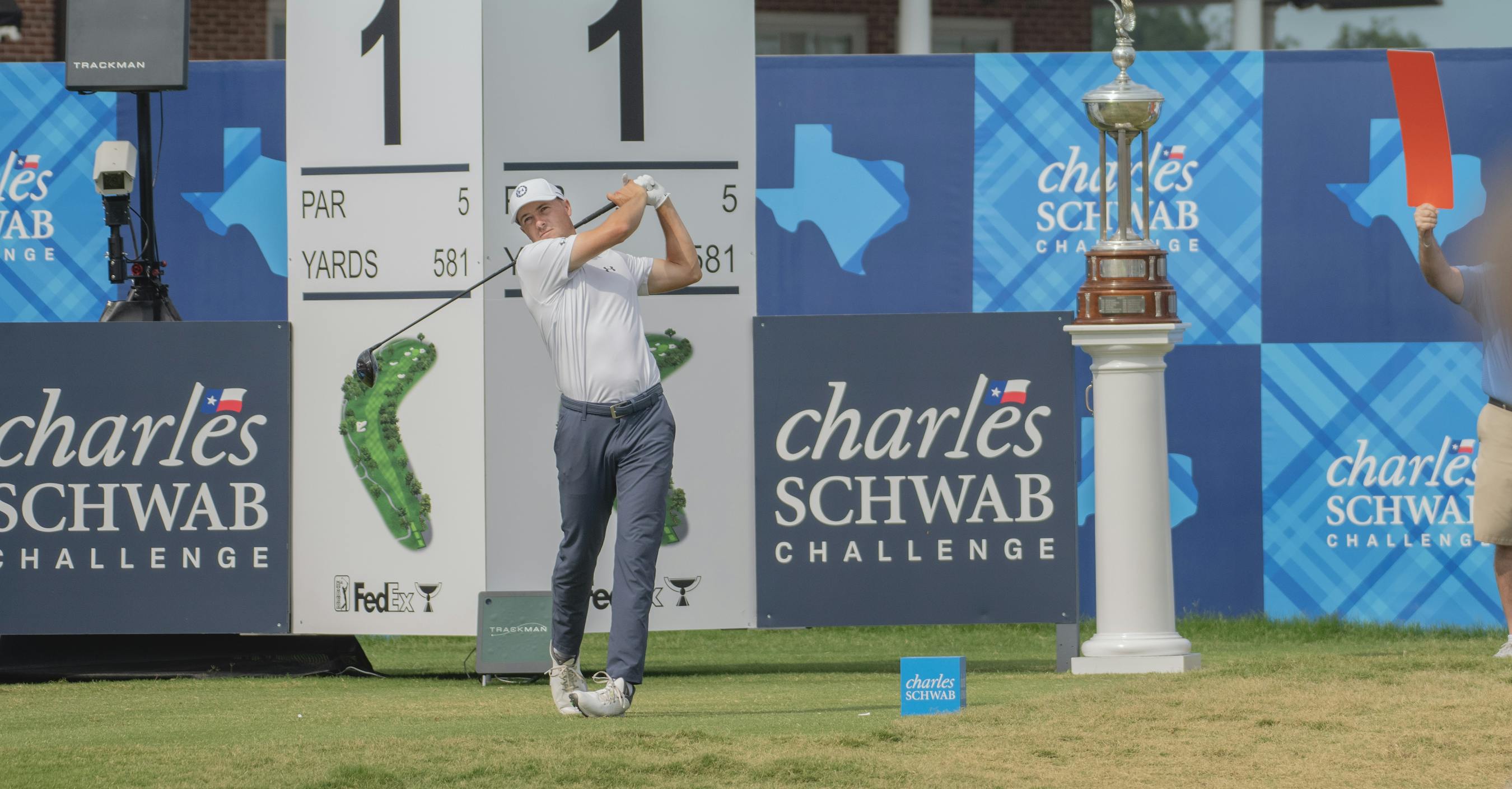 Scheffler Teeing Off