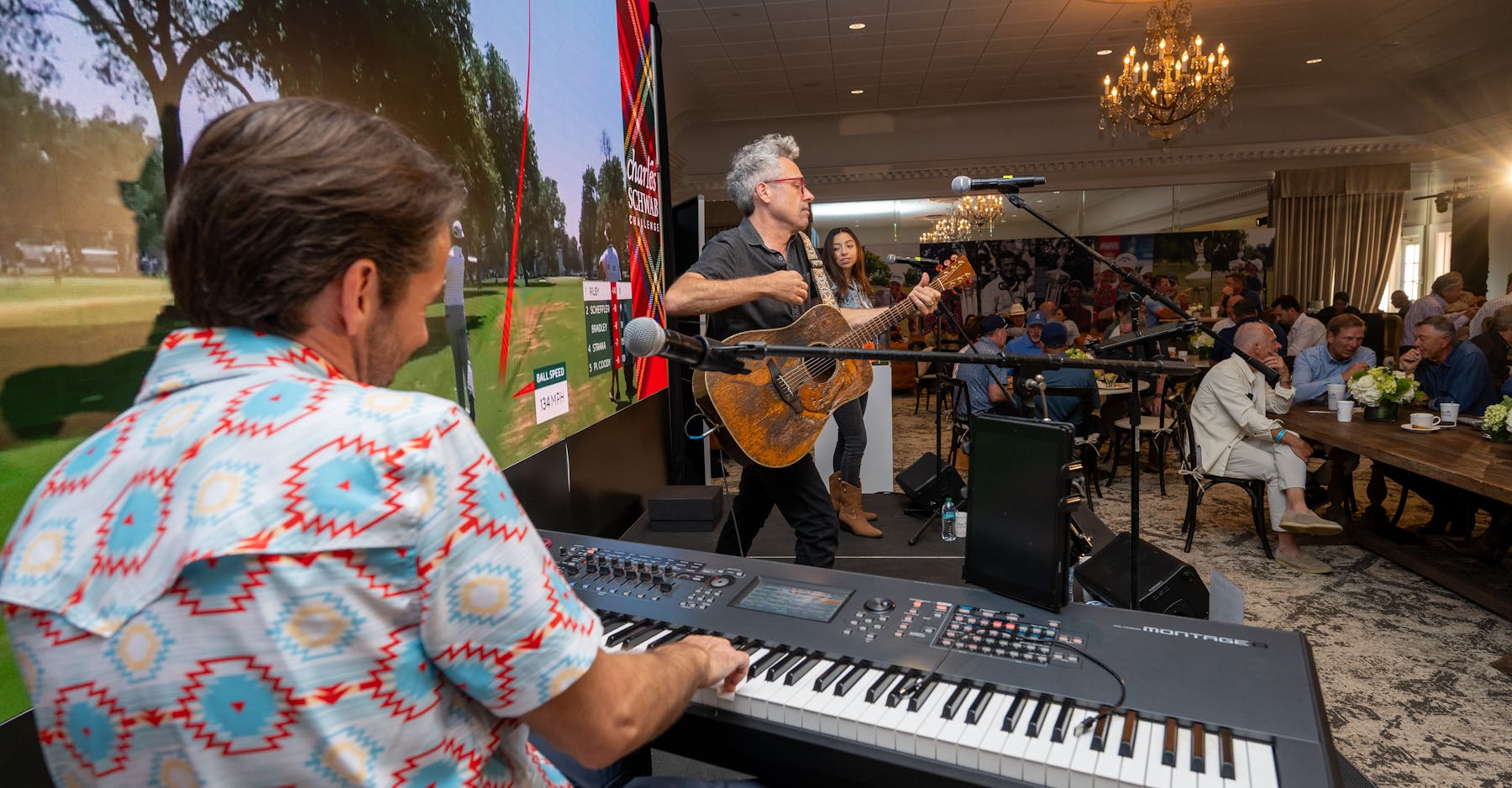 2026 Pro-Am Band Playing