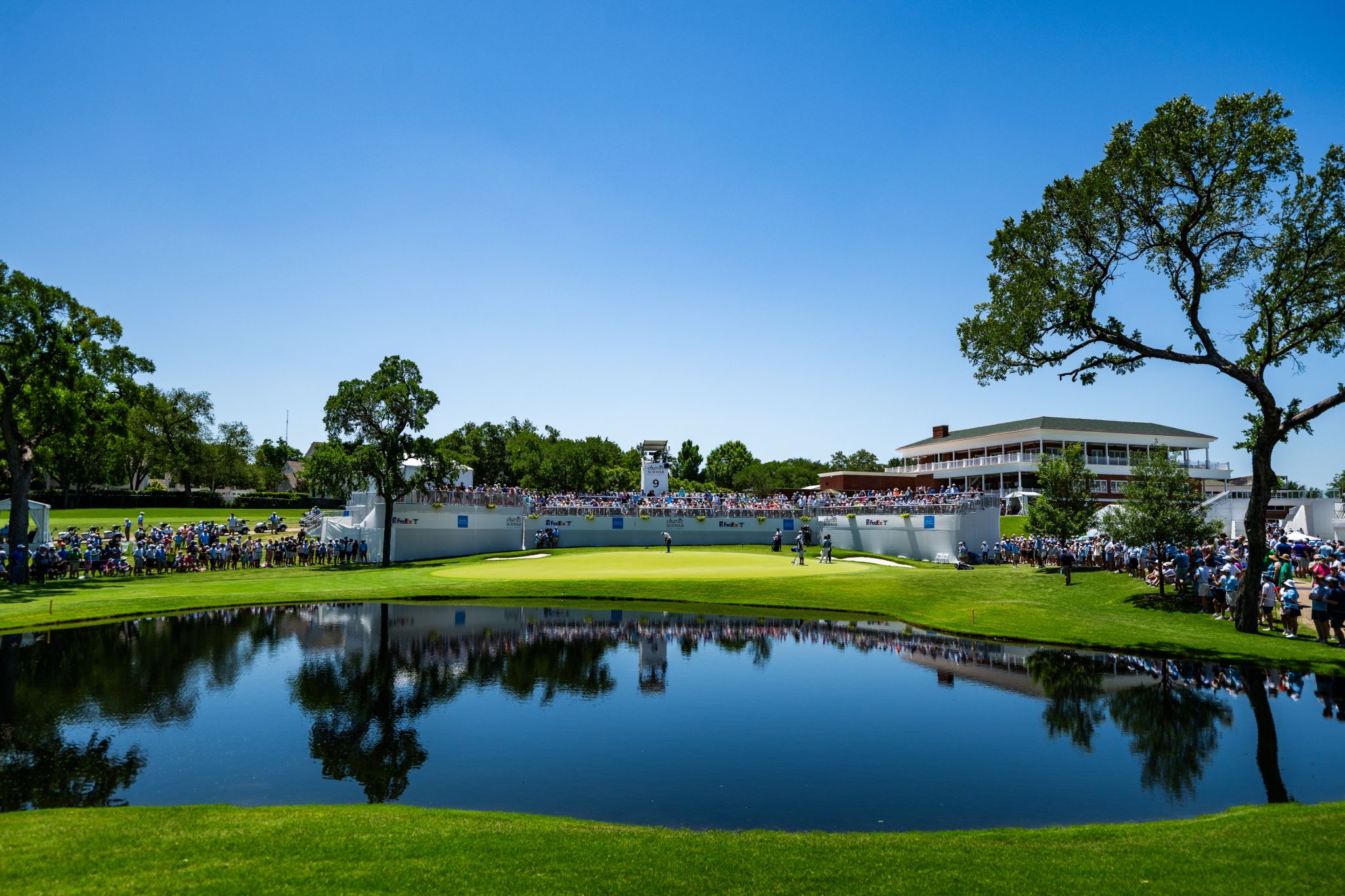 Green with Pond View