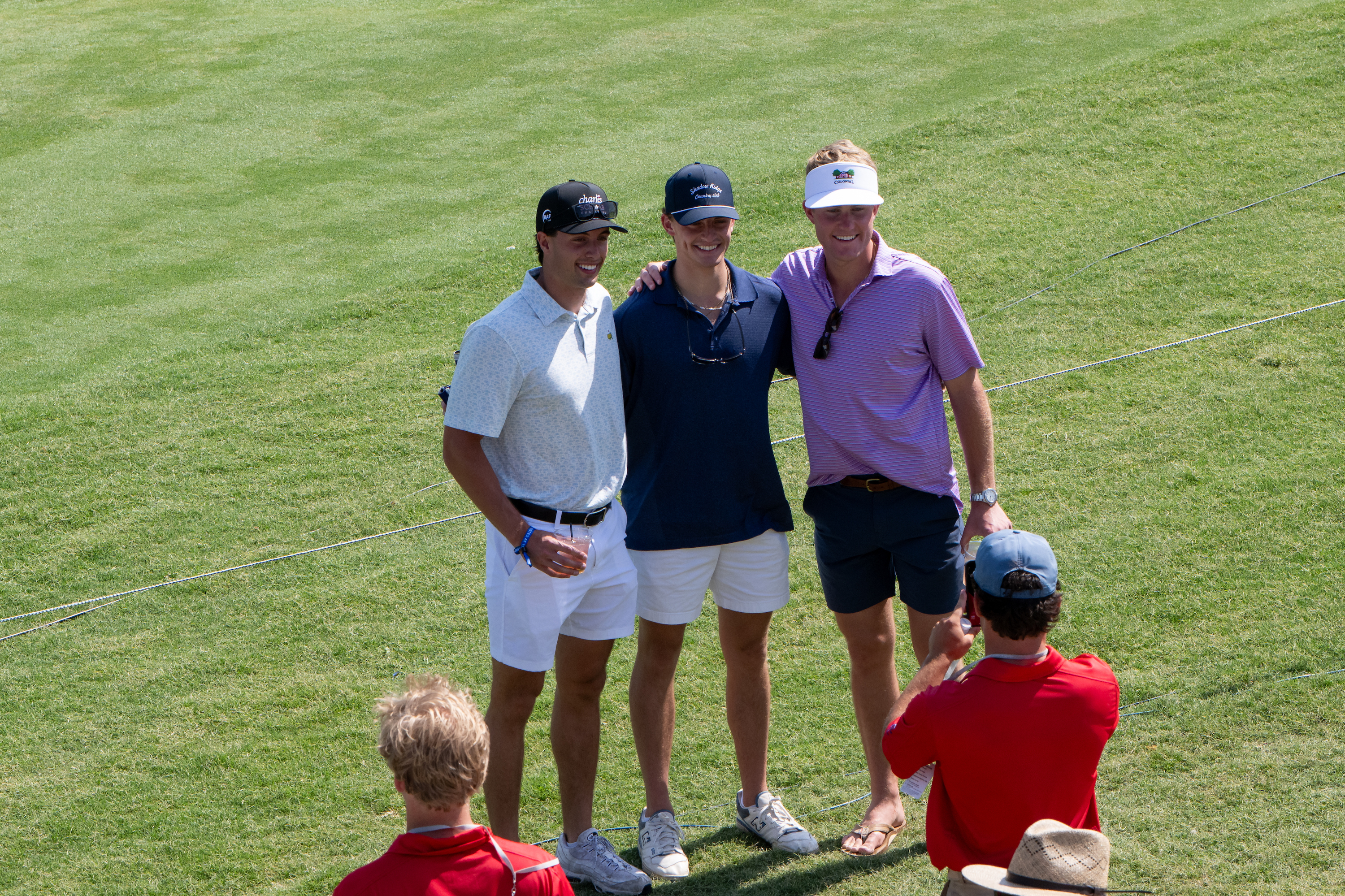 Students with PGA Players