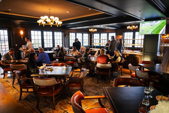 Hawks Landing Room with People