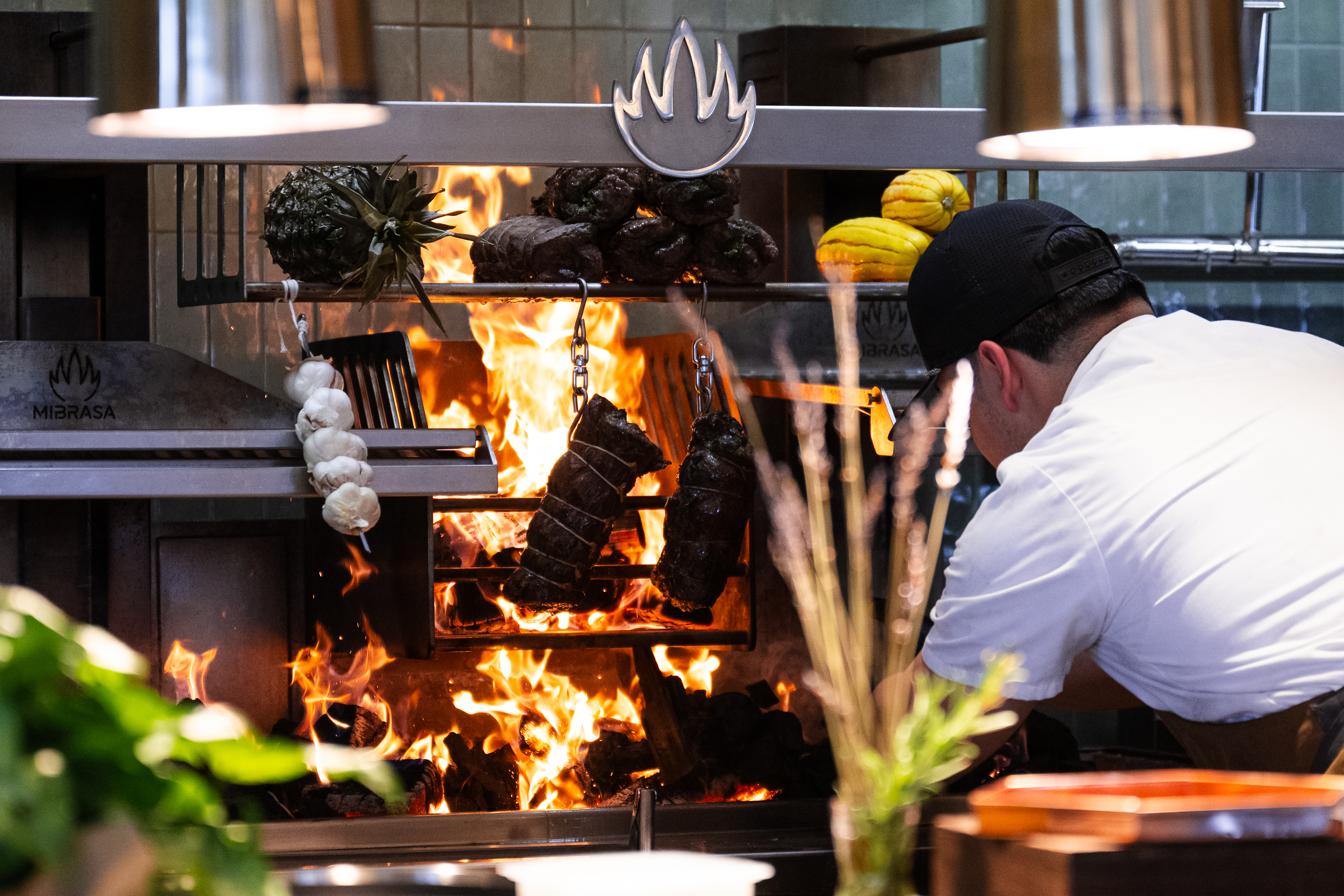 Chef Cooking in Hawks Landing