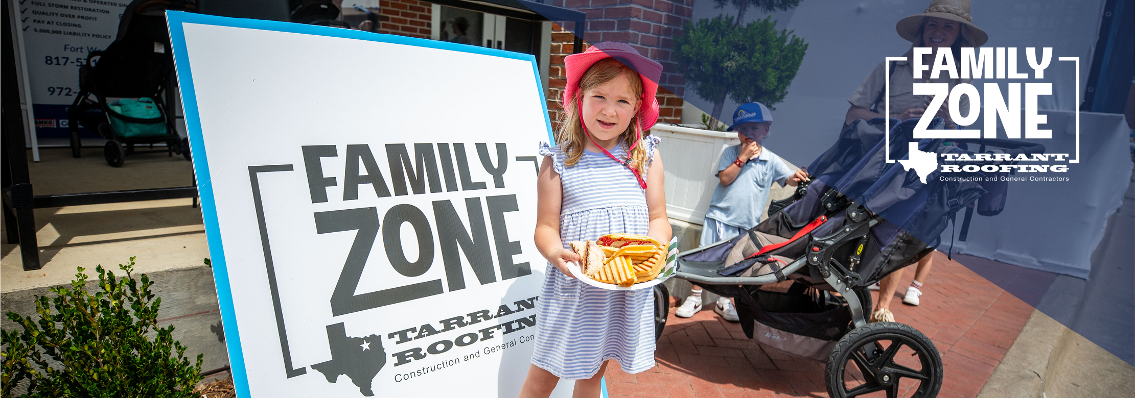 Kids and Mom at Family Zone