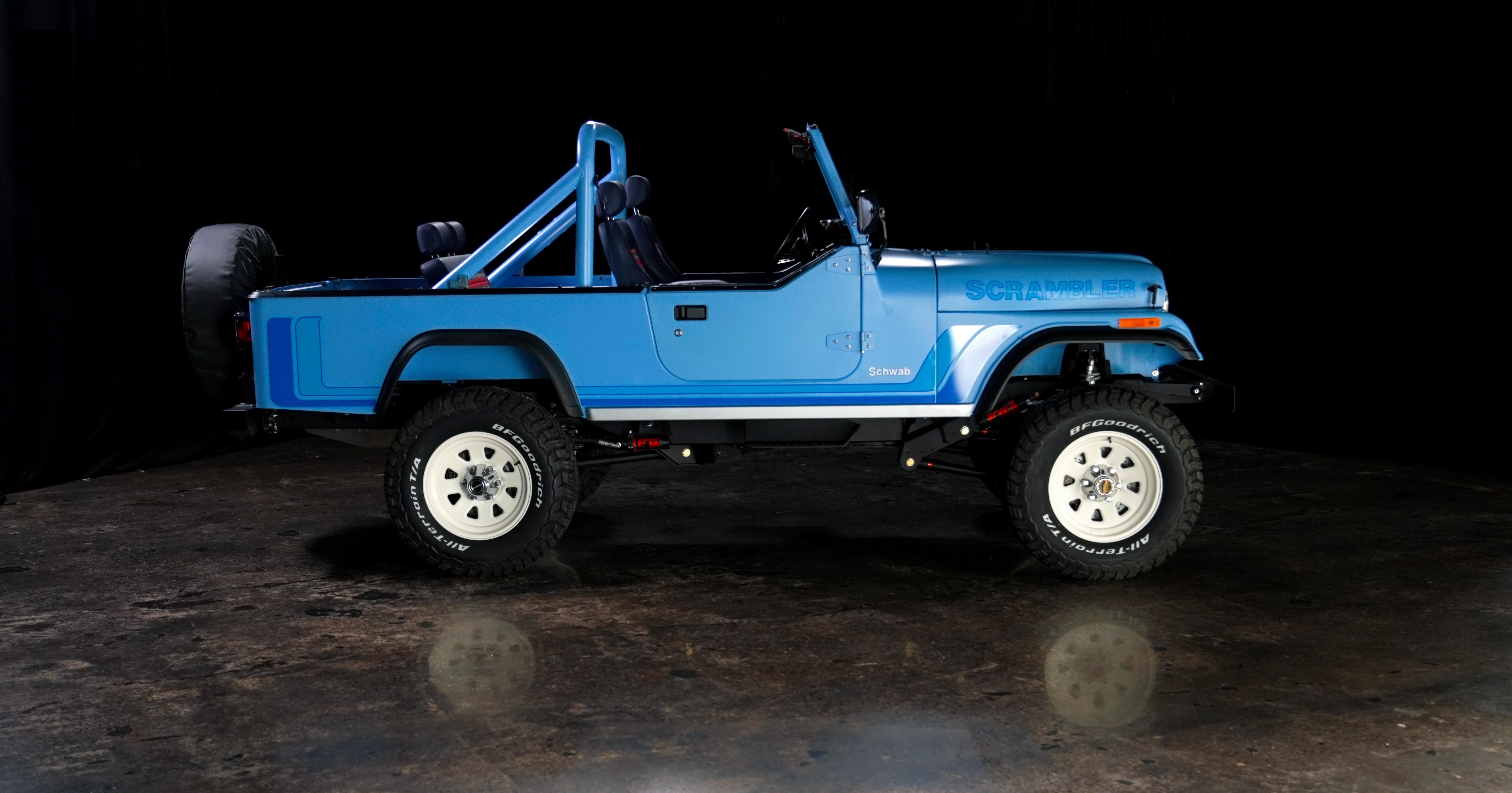 Scrambler Prize Car Side View