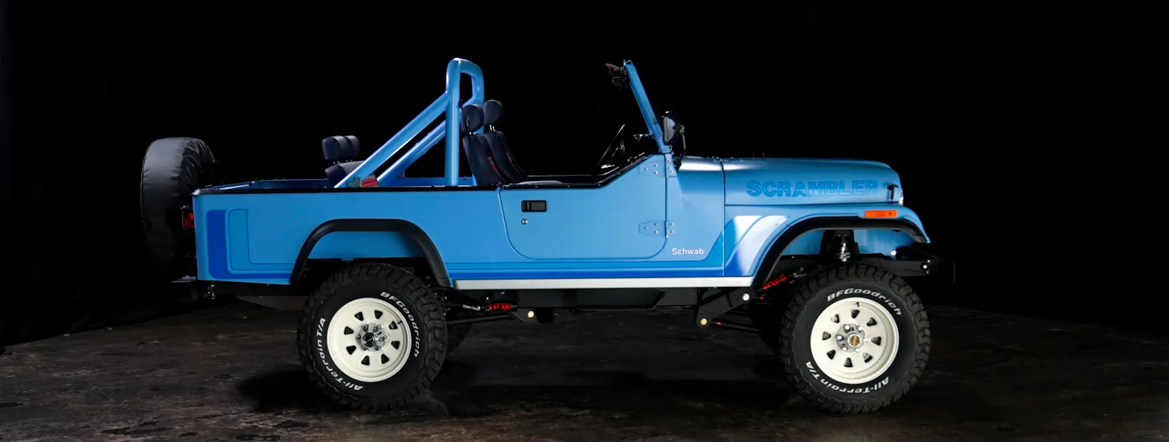 Scrambler Prize Car Side View