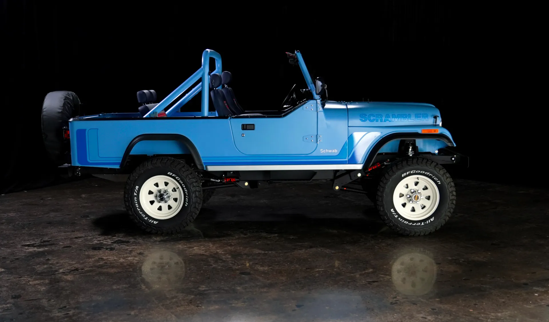 Scrambler Prize Car Side View
