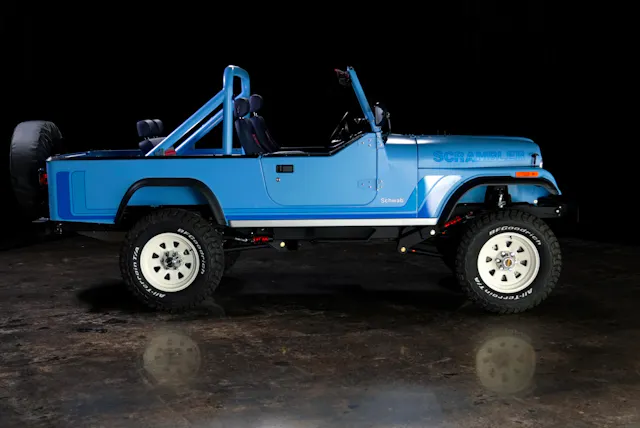 Scrambler Prize Car Side View