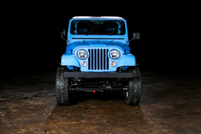 Scrambler Prize Car Front View