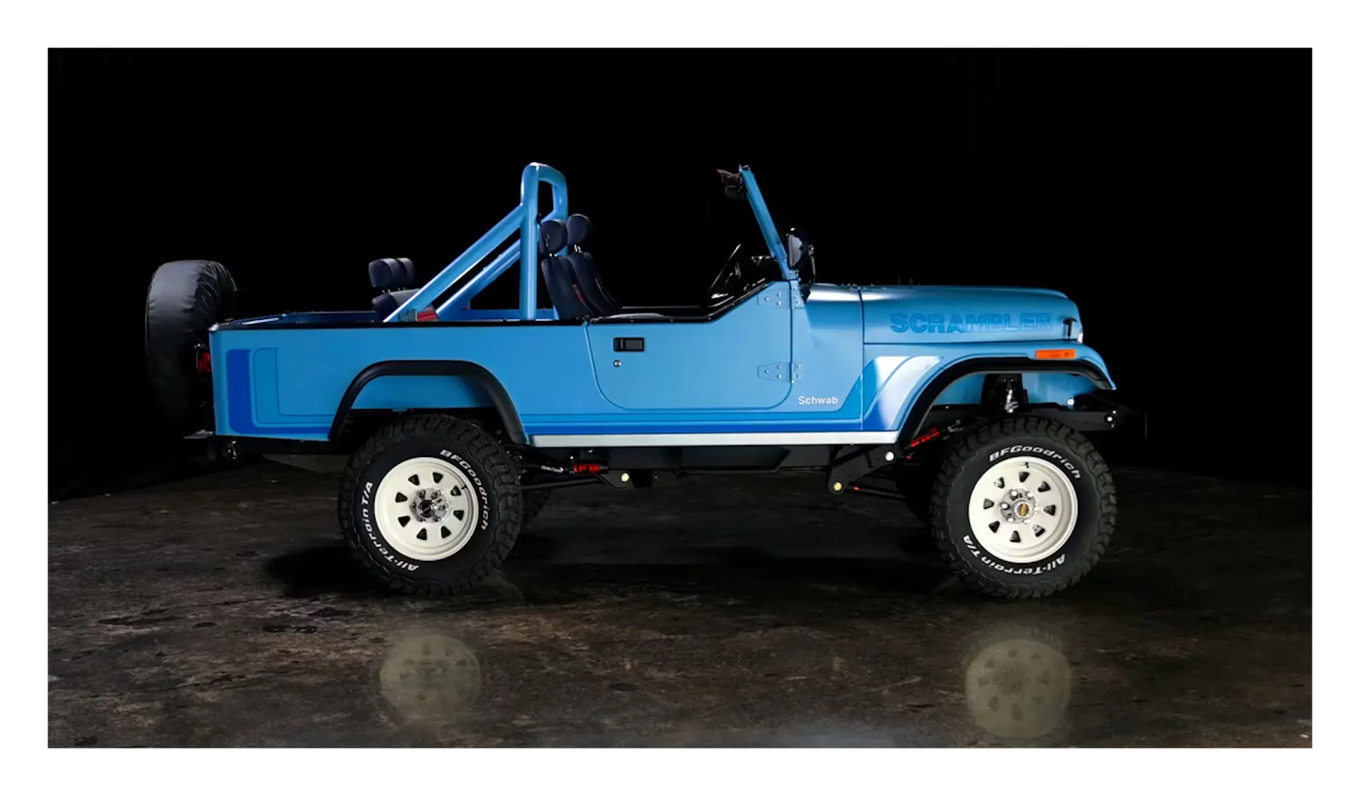 Scrambler Prize Car Side View