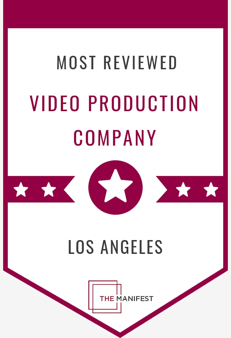 Most Reviewed Video Production Company in Los Angeles - The Manifest 2023