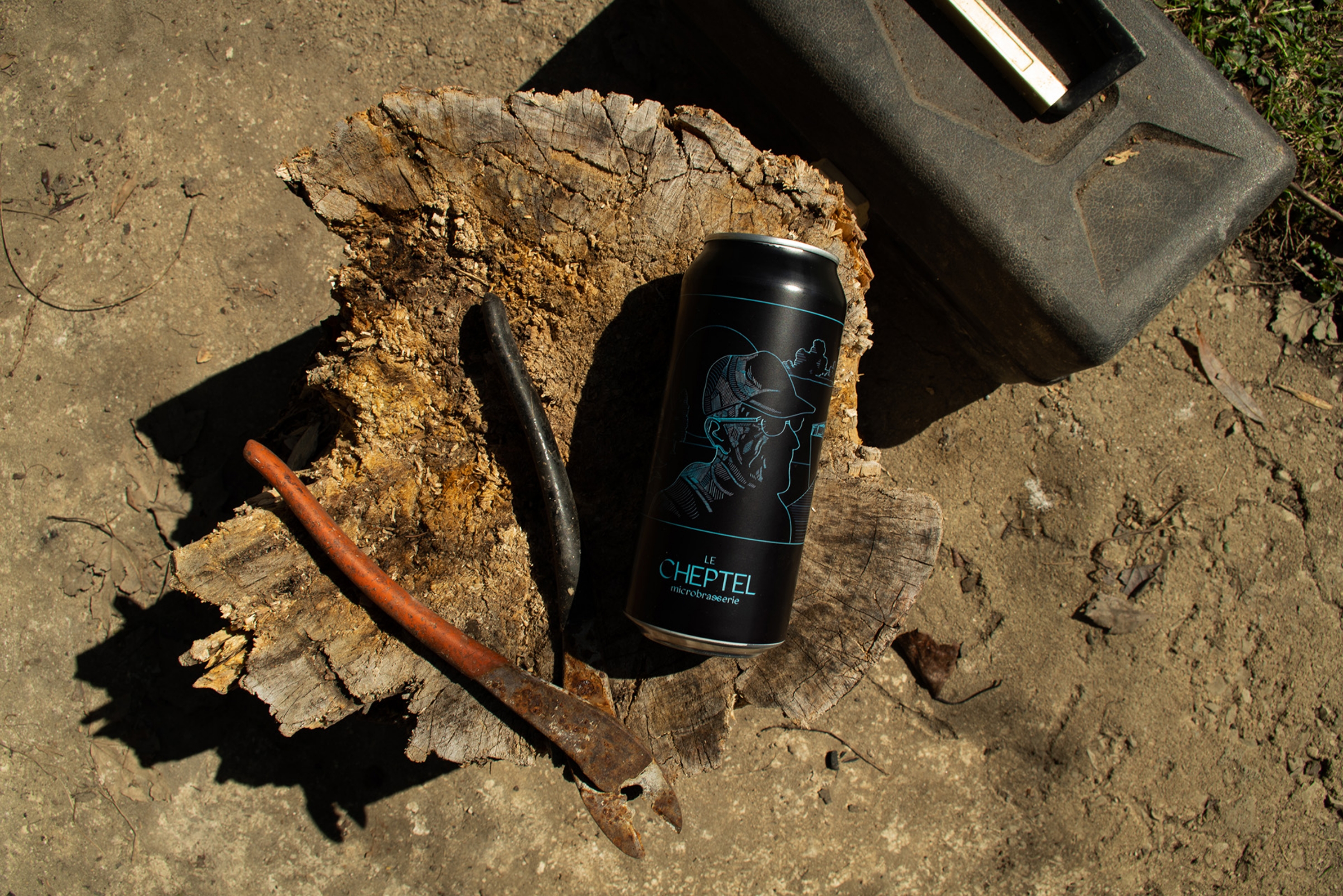 Canette de bière Cession de la microbrasserie Le Cheptel