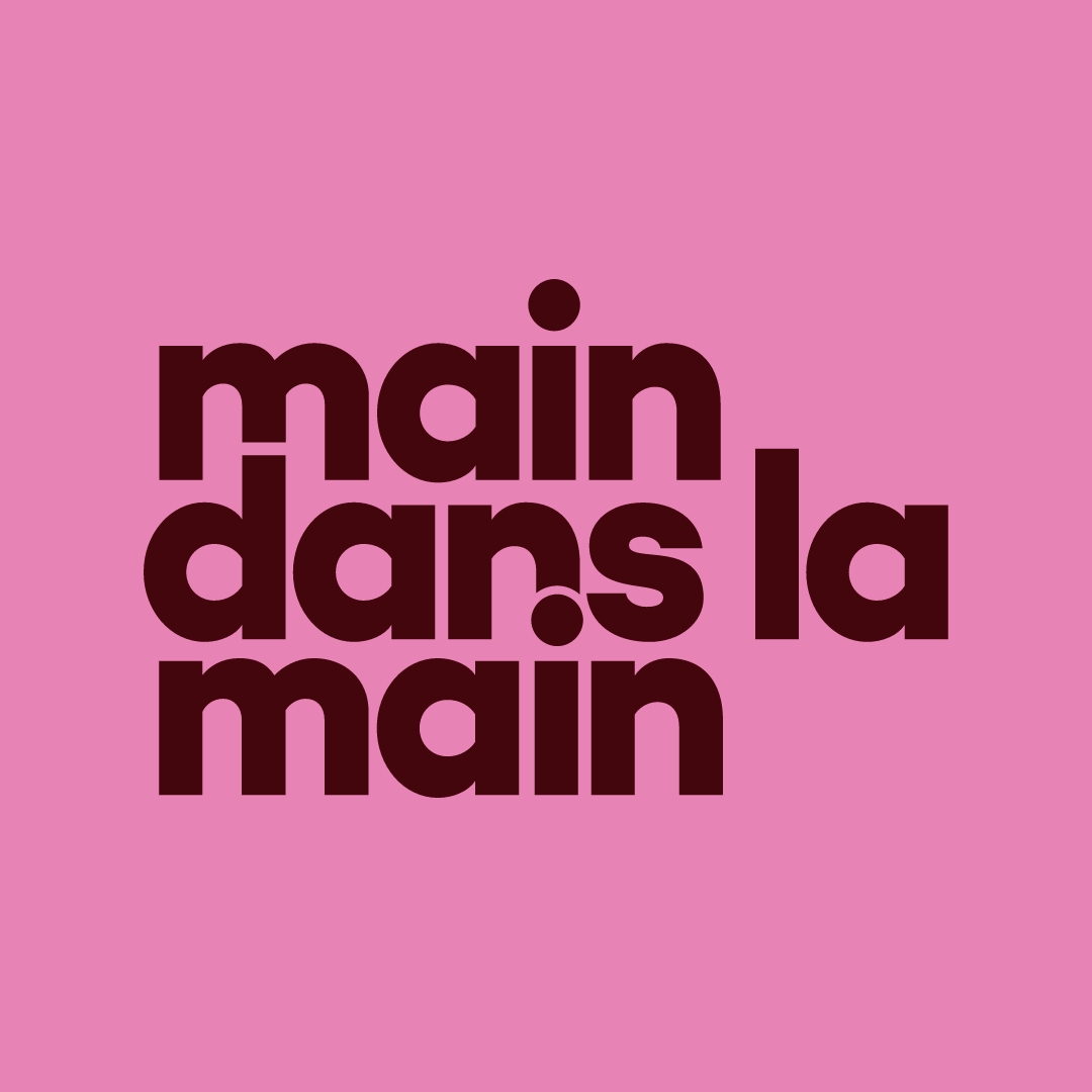 Logo Main dans la main - Rose