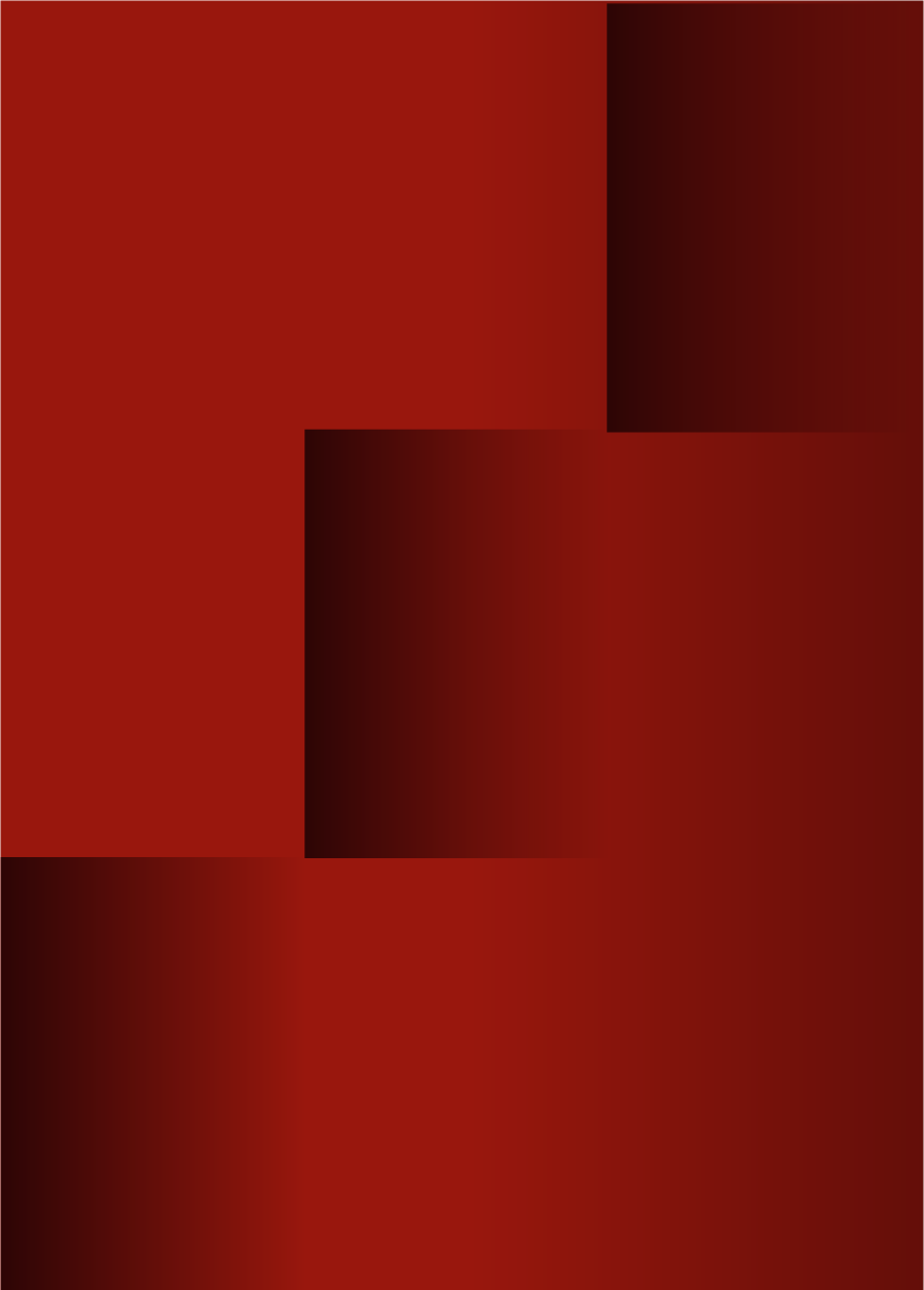 Illustration dégradé rouge