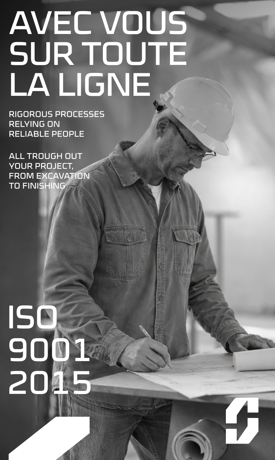 Éléments graphiques de la nouvelle image de marque de CSL développés par l'agence COLOSSE