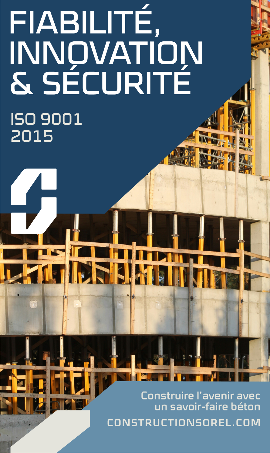 Éléments graphiques de la nouvelle image de CSL développée par l'agence COLOSSE