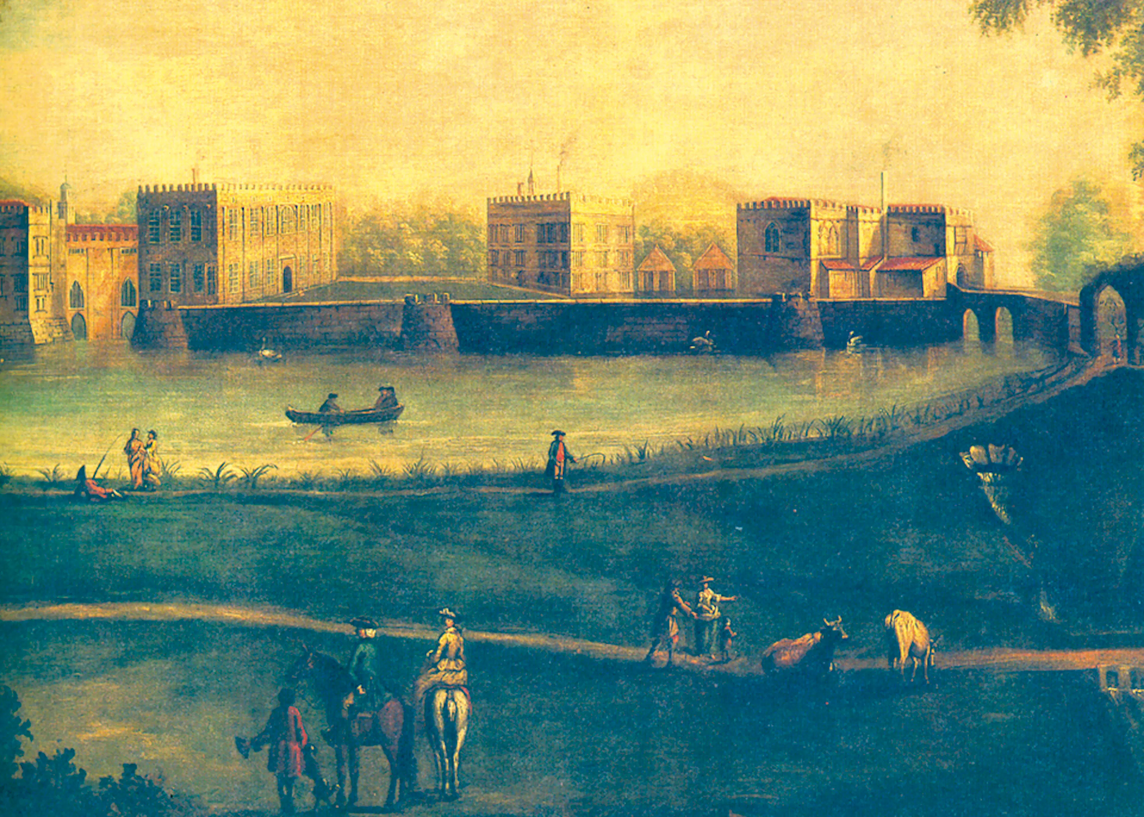Leeds Castle 1750 colour