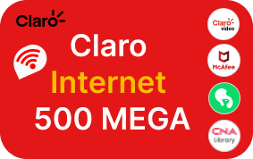 Claro Internet 500 mega