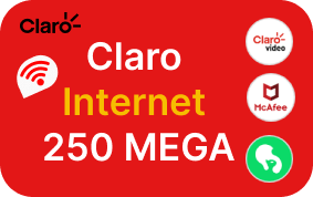 Claro Internet 250 mega