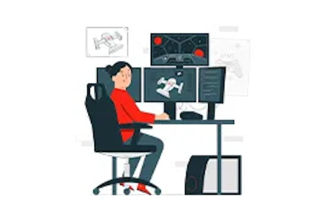 figura de uma mulher mexendo em um computador representando a internet de 750 mega