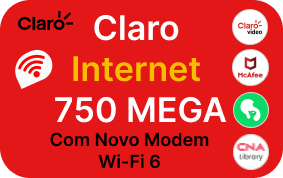 Claro Internet 750 mega