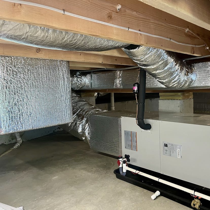 New ventilation system installed by comfort control specialist